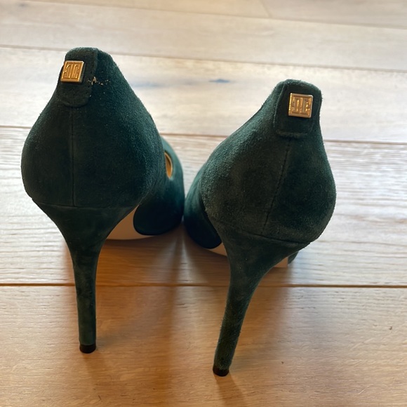 Green suede pump Ivanka Trump - Picture 5 of 10